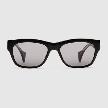 GUCCI Rectangular Frame Sunglasses