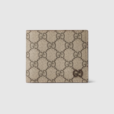 GUCCI Brown Interior GG Bi-fold Wallet