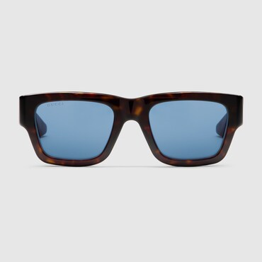 GUCCI Rectangular Frame Sunglasses