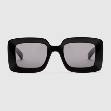 GUCCI Women's Square-frame Sunglasses, Black