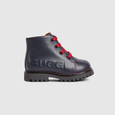 GUCCI Baby - Leather Boot, Size 22