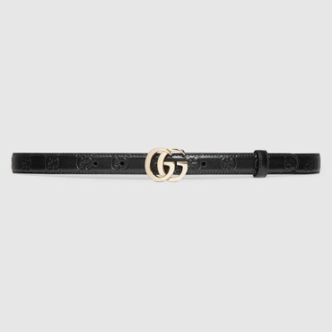 GUCCI GG Milano Thin Belt, Size 70