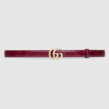 GUCCI GG Milano Thin Belt, Size 80