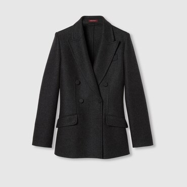 GUCCI Double Cashmere Jacket, Size 38 IT