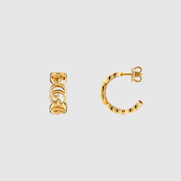 GUCCI GG Marmont Interlinking Earrings