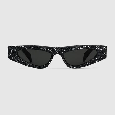 GUCCI Lunettes De Soleil À Monture Œil-de-chat