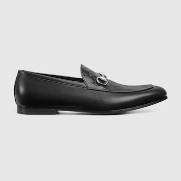GUCCI Men's Loafer With Horsebit, Size 42 IT