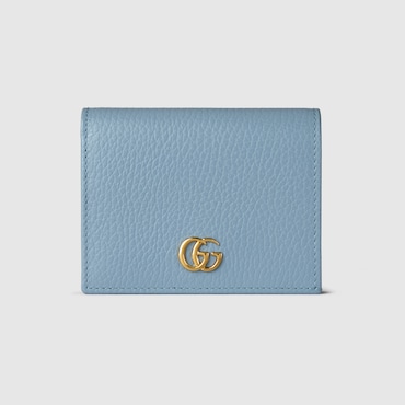 GUCCI Bi-color GG Marmont Small Wallet