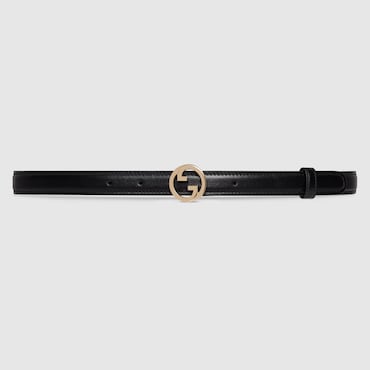 GUCCI Blondie Thin Belt, Size 70