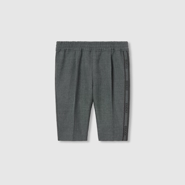 GUCCI Baby - Embroidered Wool Twill Trouser, Size 3-6 MONTHS