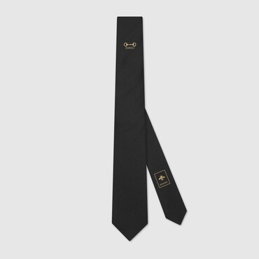 GUCCI Silk Jacquard Tie