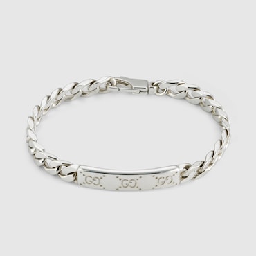 GUCCI Signature Bracelet With GG Tag