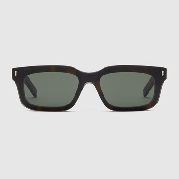 GUCCI Rectangular Frame Sunglasses