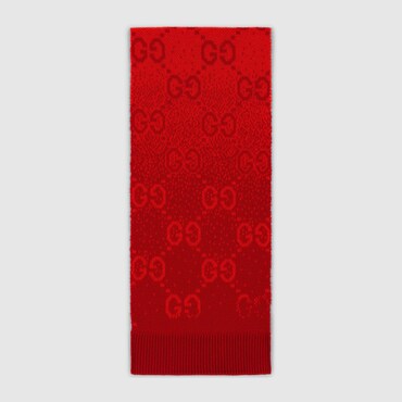 GUCCI Kids - GG Wool Jacquard Scarf