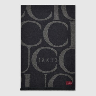 GUCCI Wool Bouclé Blanket
