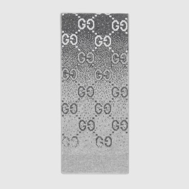 GUCCI Kids - GG Wool Jacquard Scarf