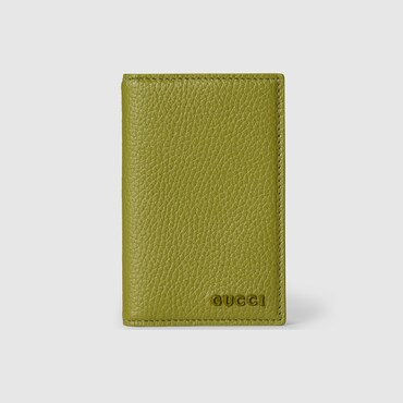 GUCCI Grey Interior Card Case