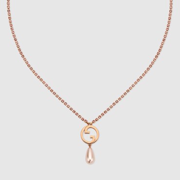 GUCCI Blondie Crystal Necklace