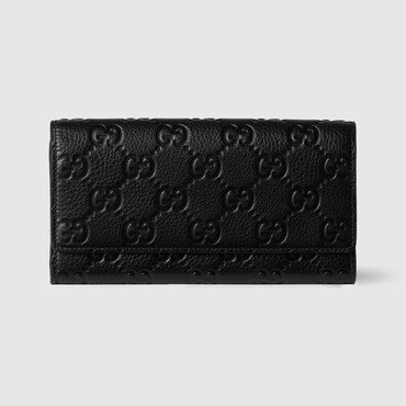 GUCCI Portafoglio Continental GG Emblem