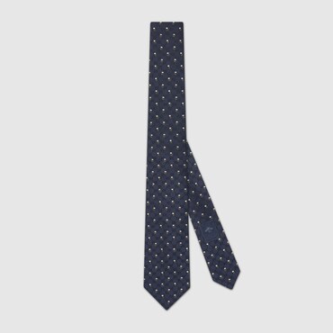 GUCCI GG Silk Jacquard Tie
