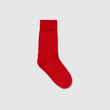 GUCCI Kids - Knit Cotton Socks, Size 8