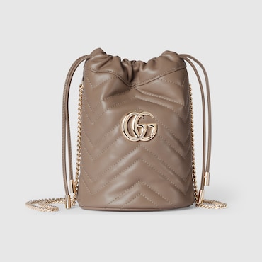 GUCCI GG Marmont Small Bucket Bag