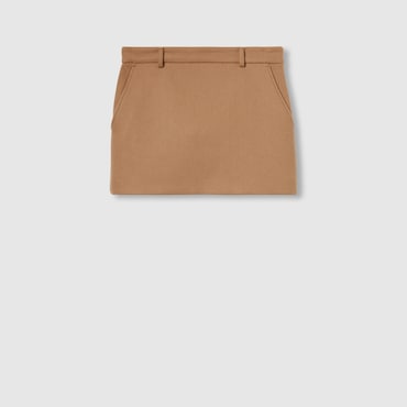 GUCCI Wool Cashmere Skirt, Size 36 IT