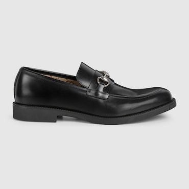 GUCCI Men's Loafer With Horsebit, Size 44 IT