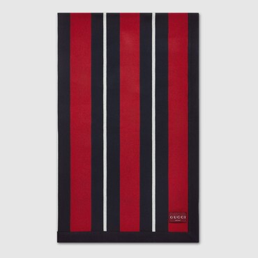 GUCCI Web Wool Blanket
