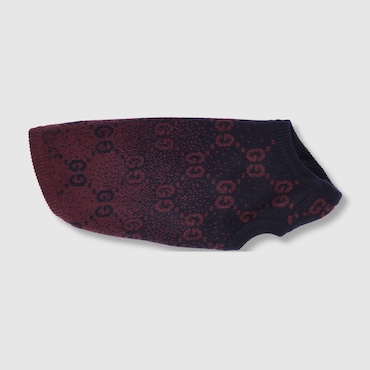 GUCCI Wool Jacquard Pet Jumper, Size S