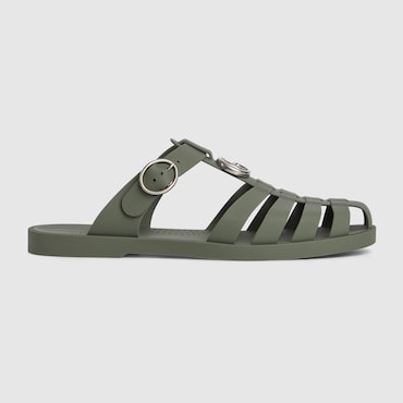 GUCCI Men's Double G Mule, Size 42 IT