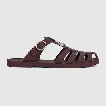 GUCCI Men's Double G Mule, Size 39 IT