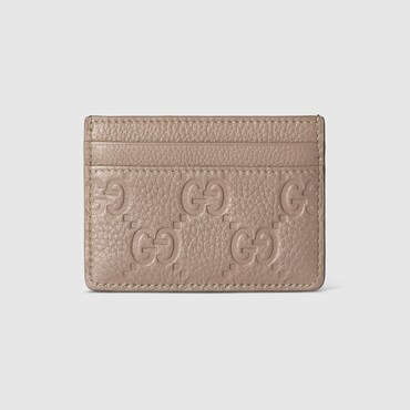 GUCCI GG Emblem Card Case