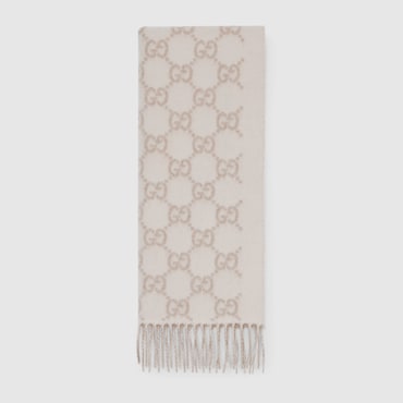 GUCCI GG Cashmere Scarf