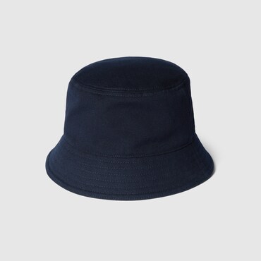 GUCCI Cotton Canvas Bucket Hat, Size XXL