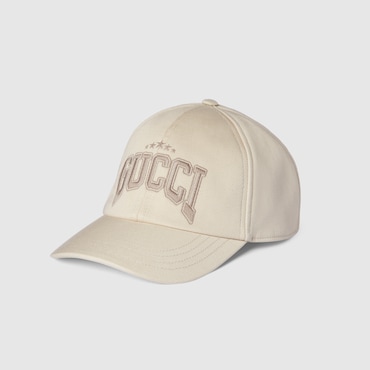 GUCCI Baseballkappe Aus Baumwolle Mit Stickerei, Größe XS