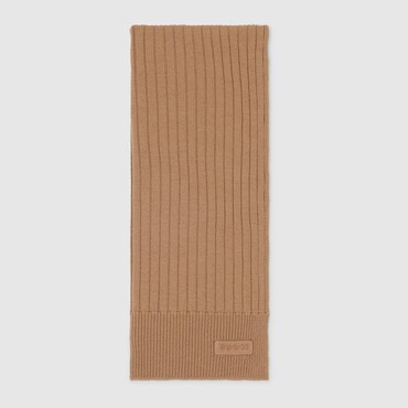 GUCCI Knit Wool Scarf