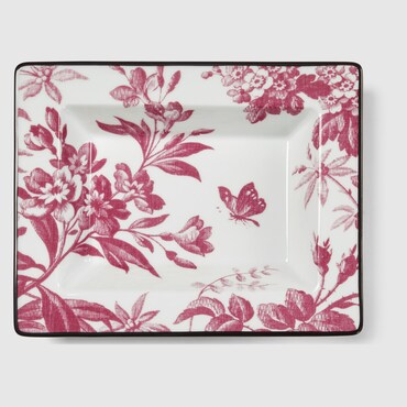 GUCCI Kleine Ablage Mit Herbarium-Print