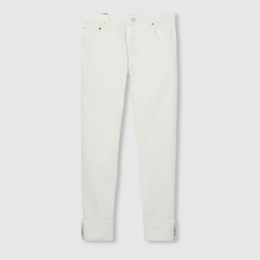 GUCCI Tapered Fit Denim Trousers, Size 31