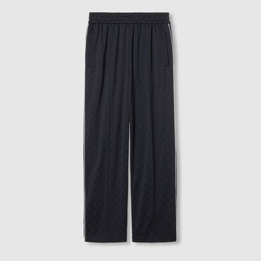 GUCCI GG Nylon And Jersey Pant, Size M