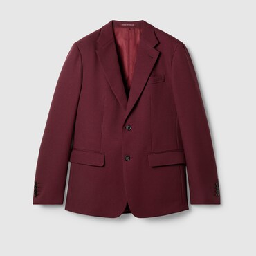 GUCCI Embroidered Polyester Drill Jacket, Size 56 IT