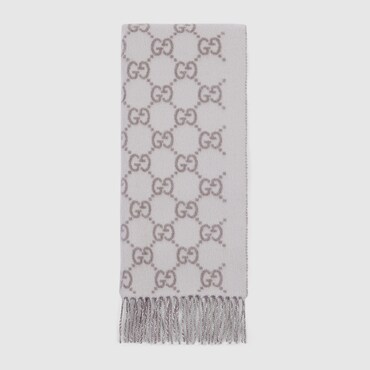 GUCCI GG Cashmere Scarf
