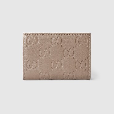 GUCCI GG Emblem Medium Wallet