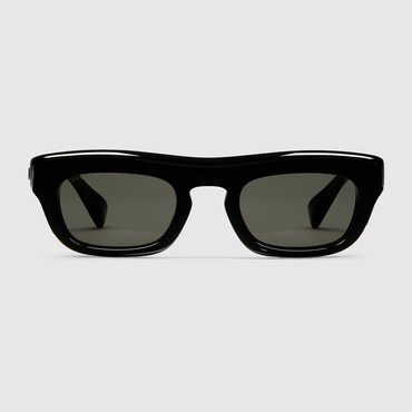 GUCCI Rectangular Frame Sunglasses