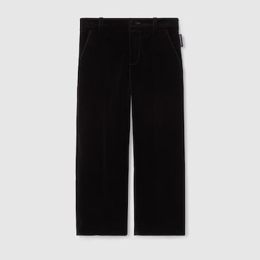 GUCCI Kids - Cotton Velvet Trouser, Size 12 YEARS
