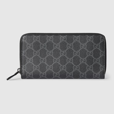 GUCCI Portefeuille Zippé GG Emblem