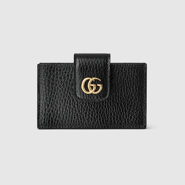 GUCCI GG Marmont Snap Button Card Case