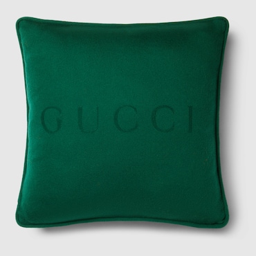 GUCCI Web Wool Cushion