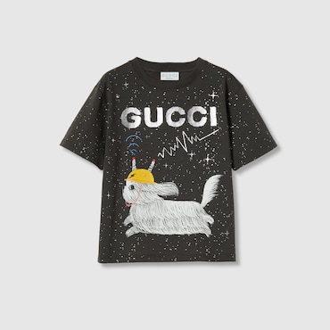 GUCCI Kids - Printed Cotton T-shirt, Size 8 YEARS
