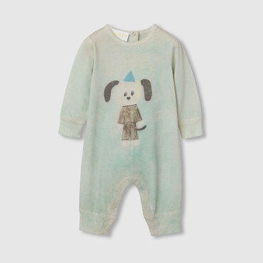 GUCCI Baby - -Einteiler Aus Baumwolljersey Mit Print, Größe 9-12 MONATE